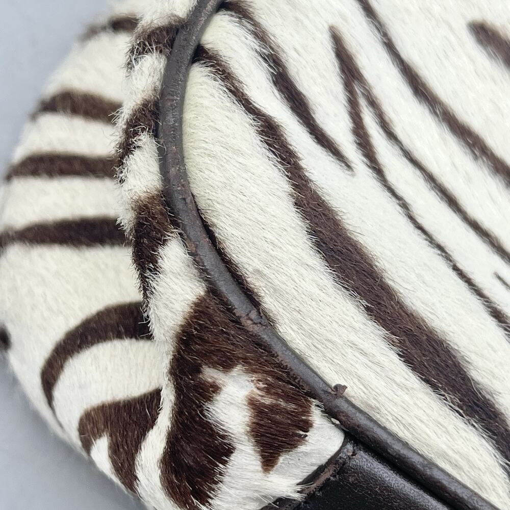 Prada Zebra Print Shoulder Bag - Black and White - Picture 4 of 16